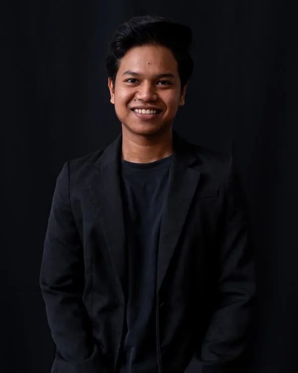 Portrait of Mifzal, Head Videographer & Post Lead at RS Photography