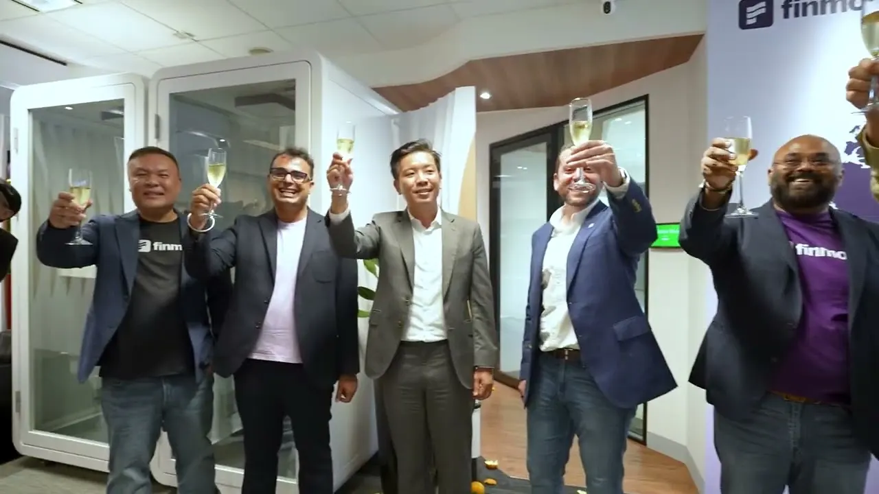 Film still — Finmo Grand Office Opening 2026